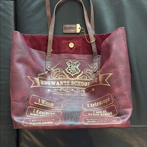 Harry Potter Hogwarts School Tote Bag